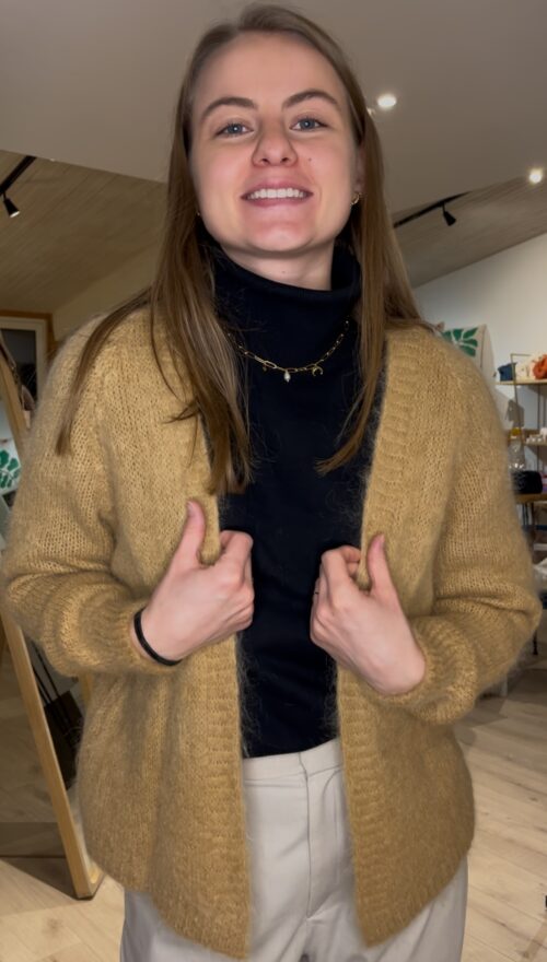 Gilet camel – Image 2