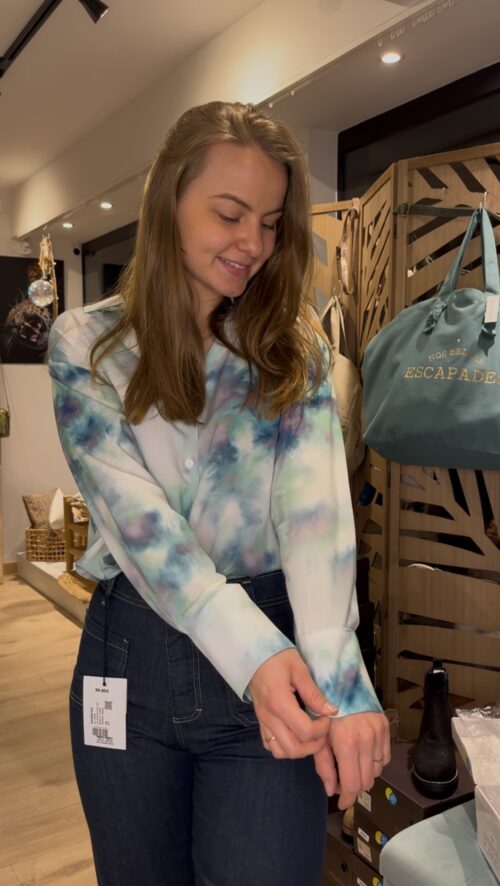 Chemise nuance de couleurs